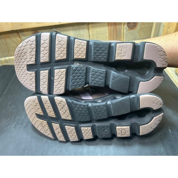 On Cloud Cloudrunner Waterproof Black/Grape Running Shoes Womens Size 7.5 - Picture 8 of 10